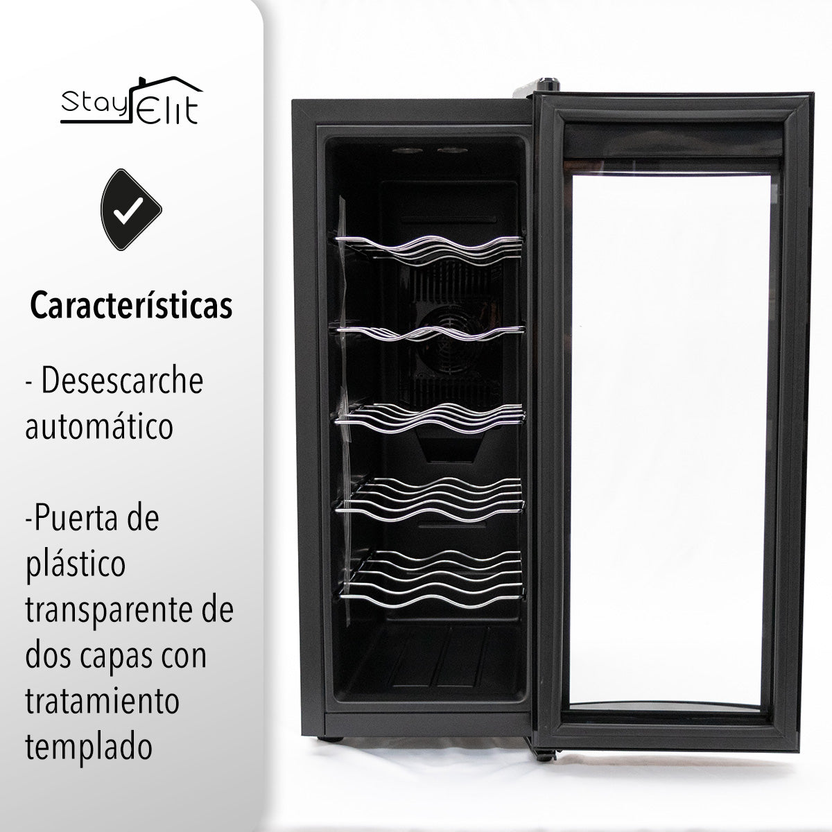 CAVA DE VINOS PARA 12 BOTELLAS