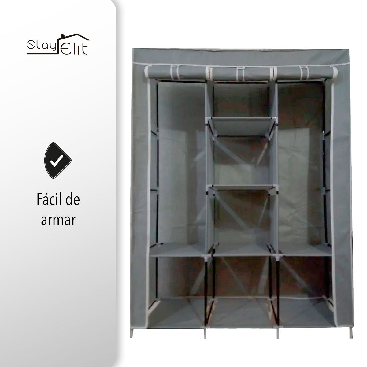ORGANIZADOR DE ROPA LIGERA ZAPATOS Y ACCESORIOS