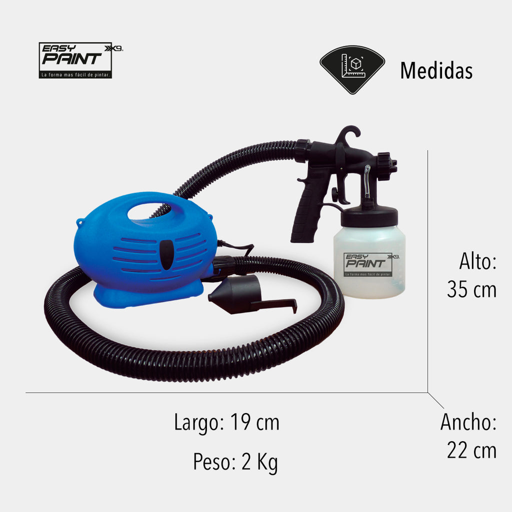 COMPRESORA PORTÁTIL PARA PINTAR