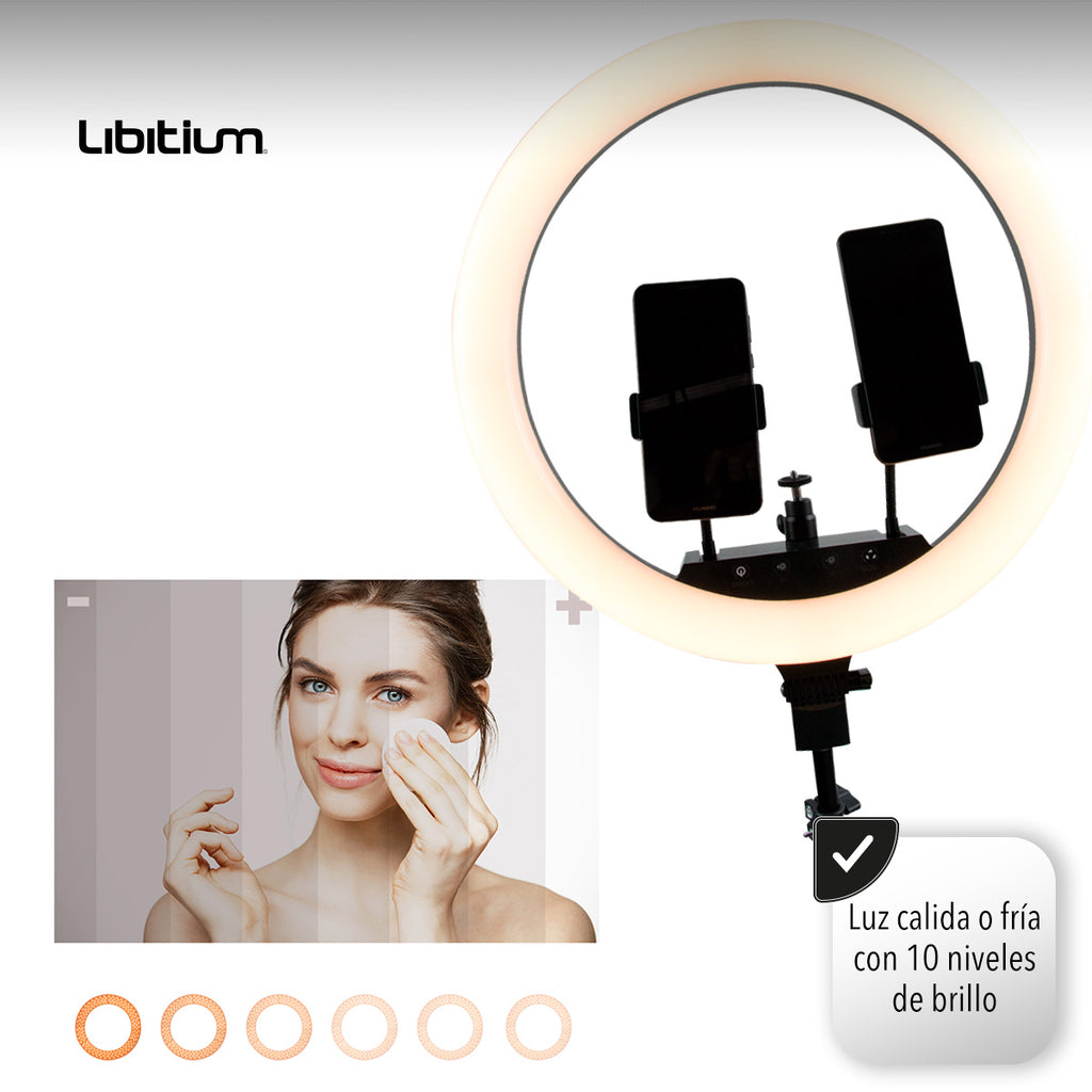 ARO DE LUZ PROFESIONAL 18 PULGADAS