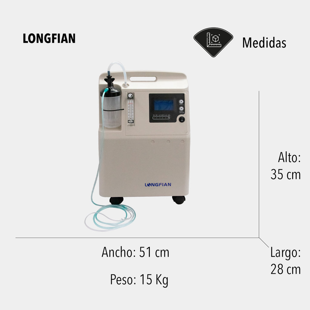 CONCENTRADOR DE OXÍGENO DE 5L (SALDOS)