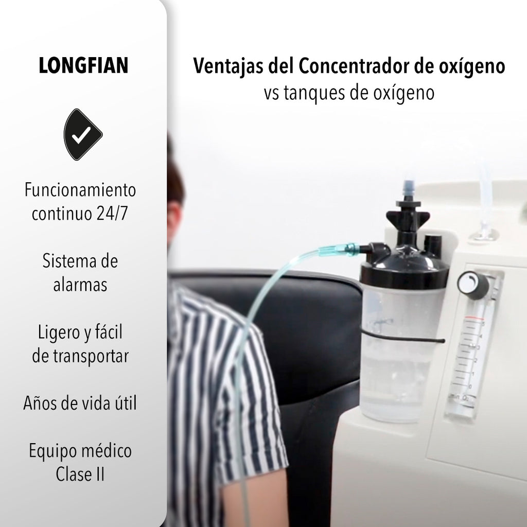 CONCENTRADOR DE OXÍGENO DE 5L (SALDOS)