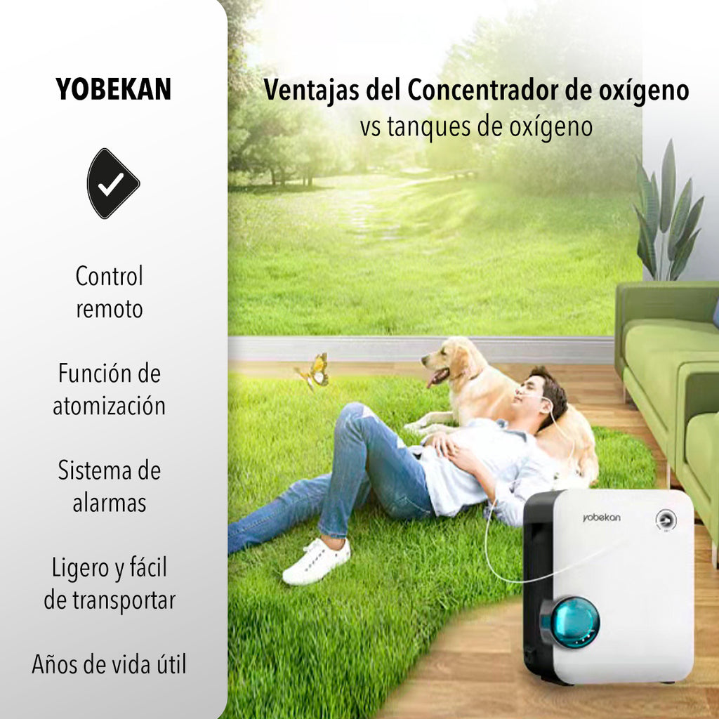 CONCENTRADOR DE OXÍGENO 7L