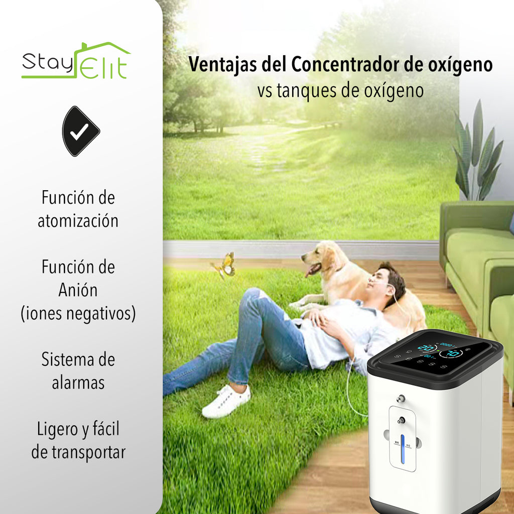CONCENTRADOR DE OXIGENO 7L