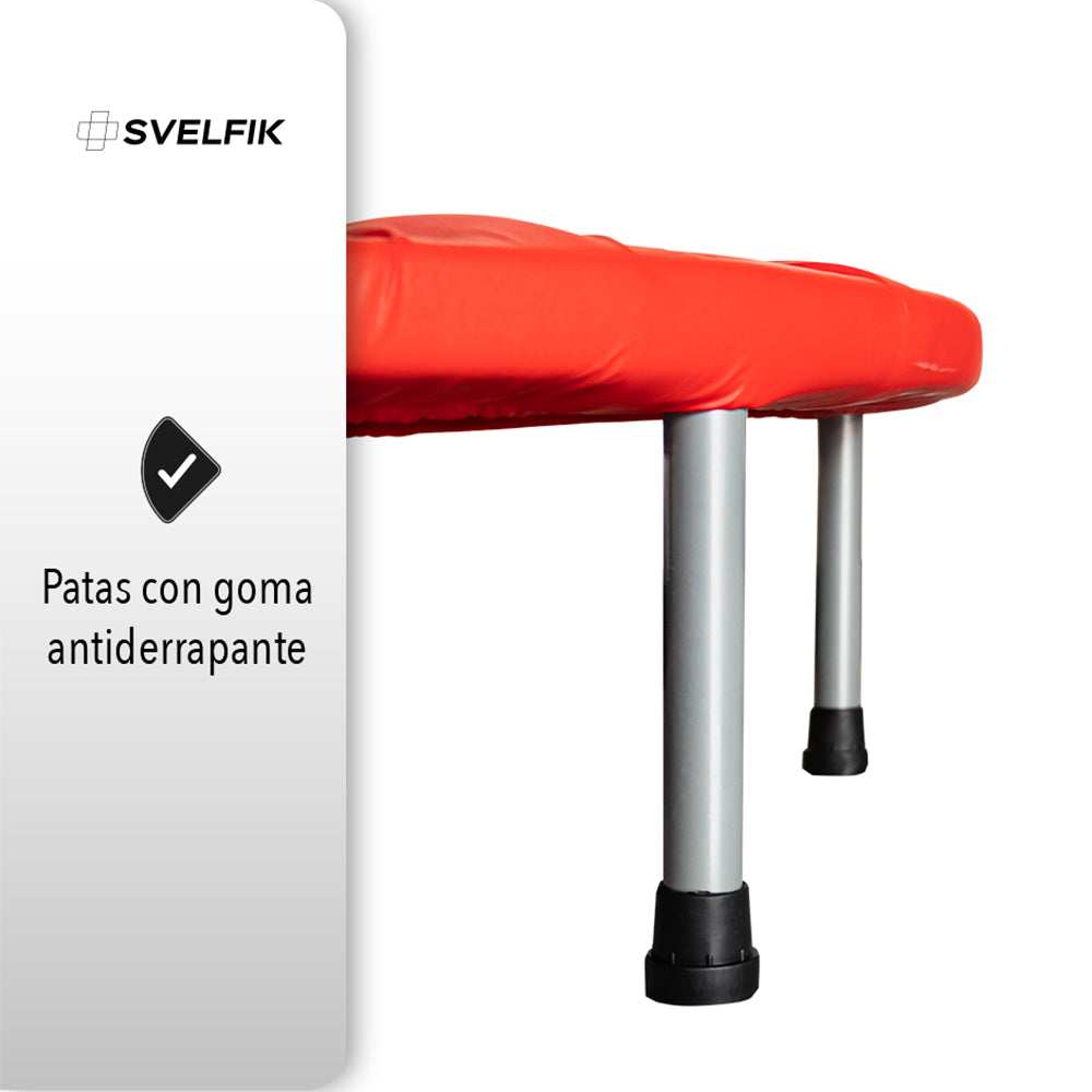 TRAMPOLÍN PARA EJERCICIO COLOR ROJO