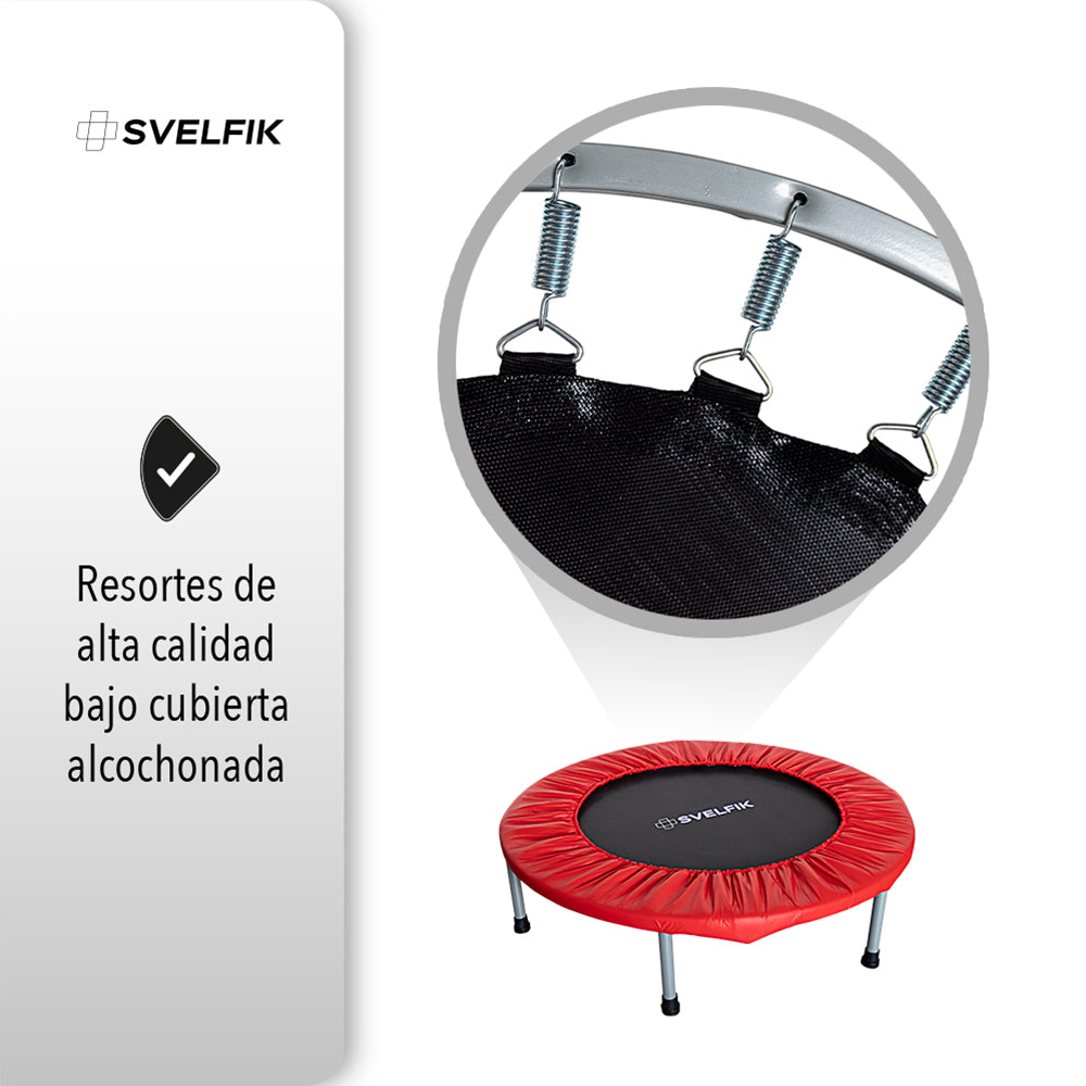 TRAMPOLÍN PARA EJERCICIO COLOR ROJO