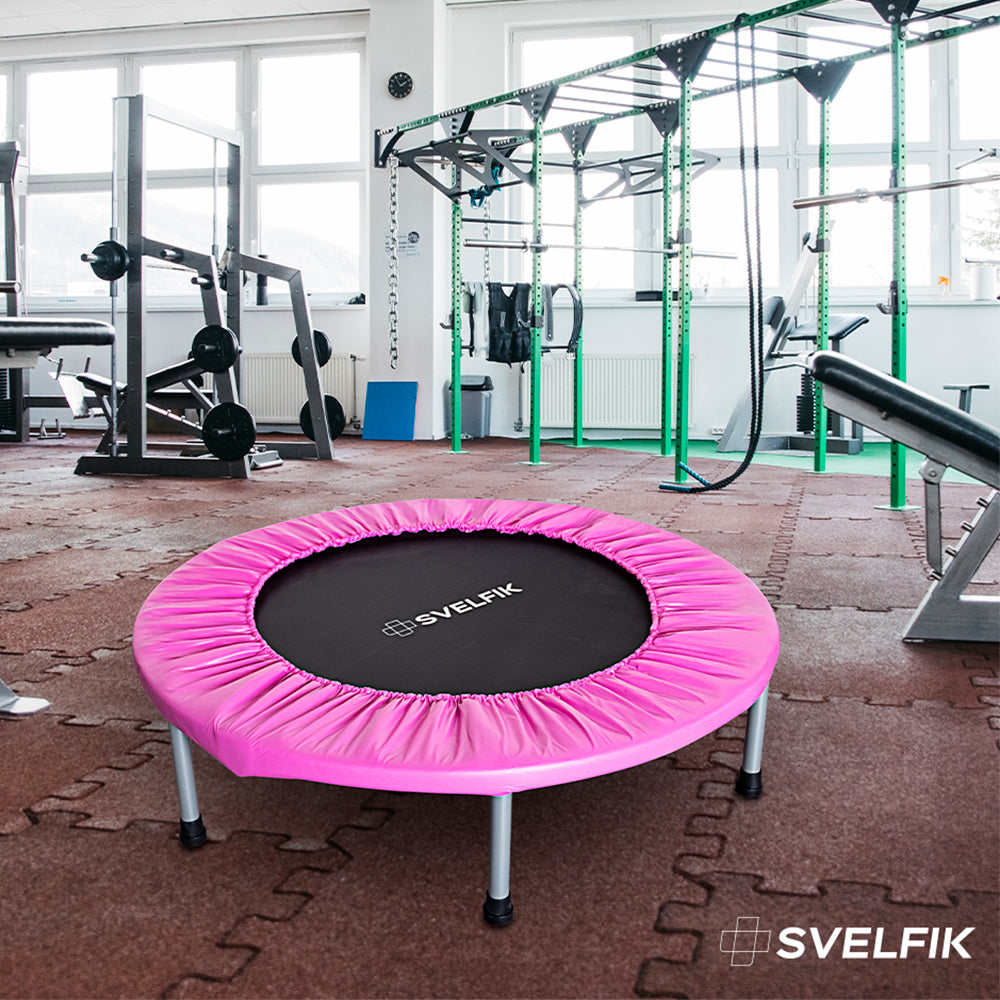 TRAMPOLÍN PARA EJERCICIO COLOR ROSA (SALDOS)