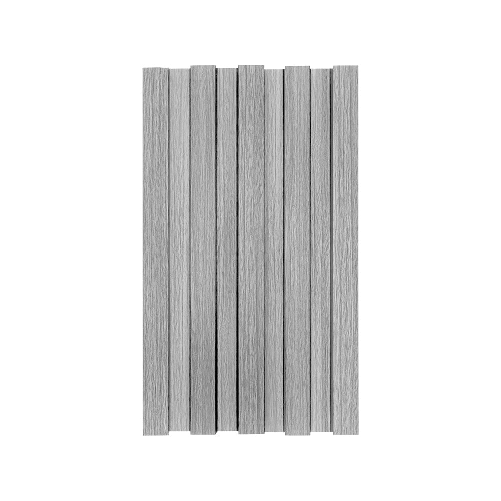 LAMBRIN DECORATIVO PREMIUM 3.4 M² 10 PZAS ESTILO MADERA COLOR GRIS