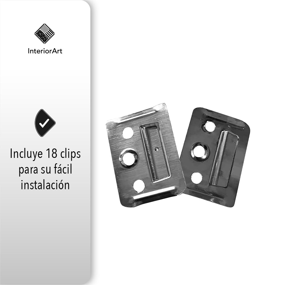 LAMBRÍN DECORATIVO PREMIUM 3.1 M² 10 PZAS ESTILO MADERA COLOR CAFÉ CLARO
