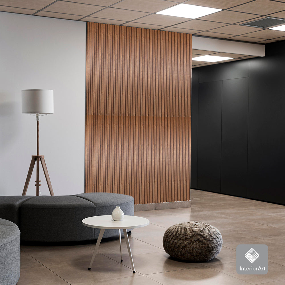 LAMBRÍN DECORATIVO PREMIUM 3.1 M² 10 PZAS ESTILO MADERA COLOR CAFÉ CLARO