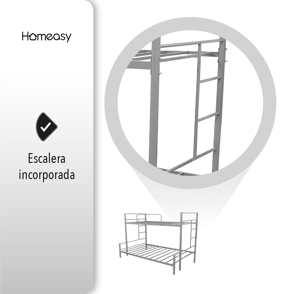 LITERA PARA COLCHONES MATRIMONIAL-INDIVIDUAL COLOR GRIS