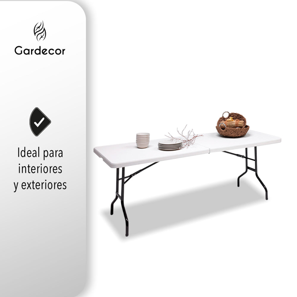 Mesa Plegable Tipo Portafolio de 1.80 M
