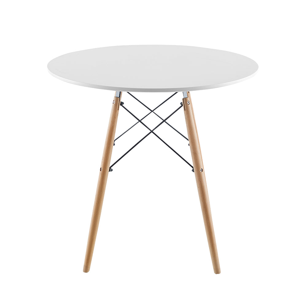MESA TIPO EAMES 80 CM COLOR BLANCO