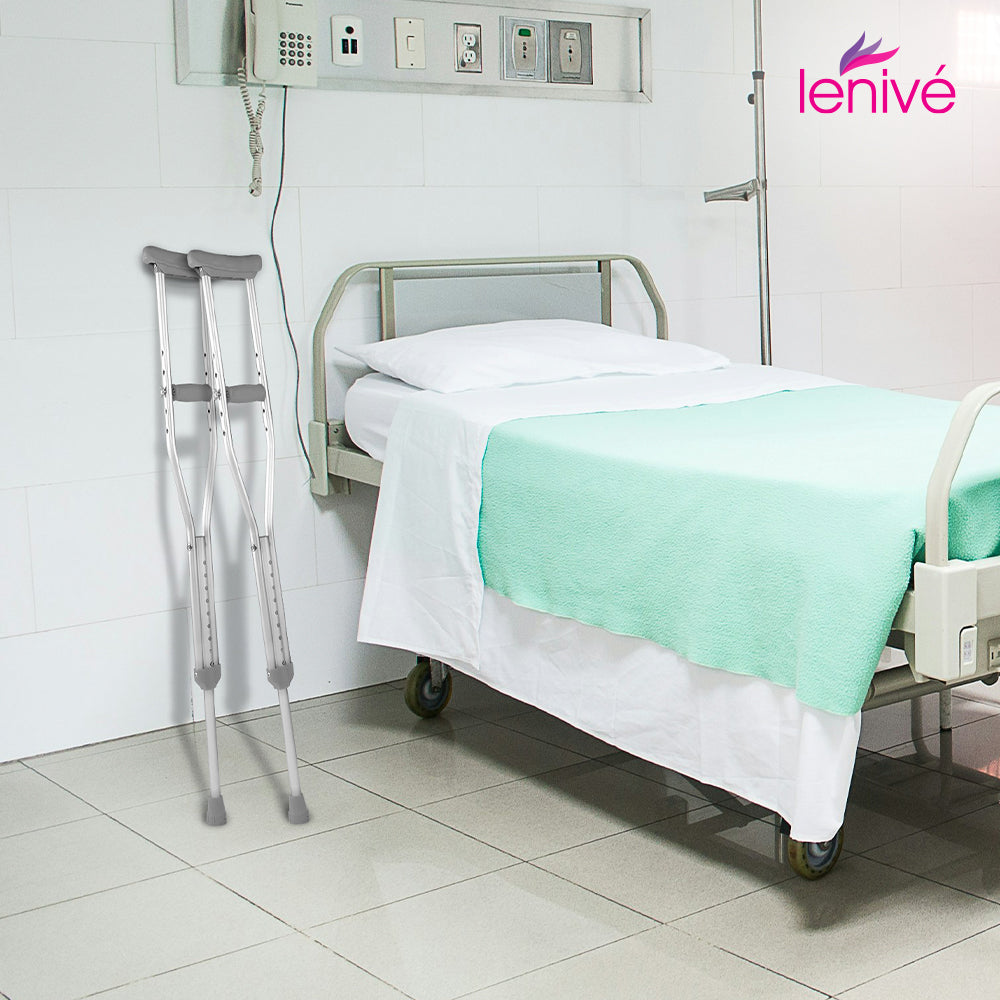 MULETAS AUXILIARES DE ALUMINIO AJUSTABLES MEDIANAS