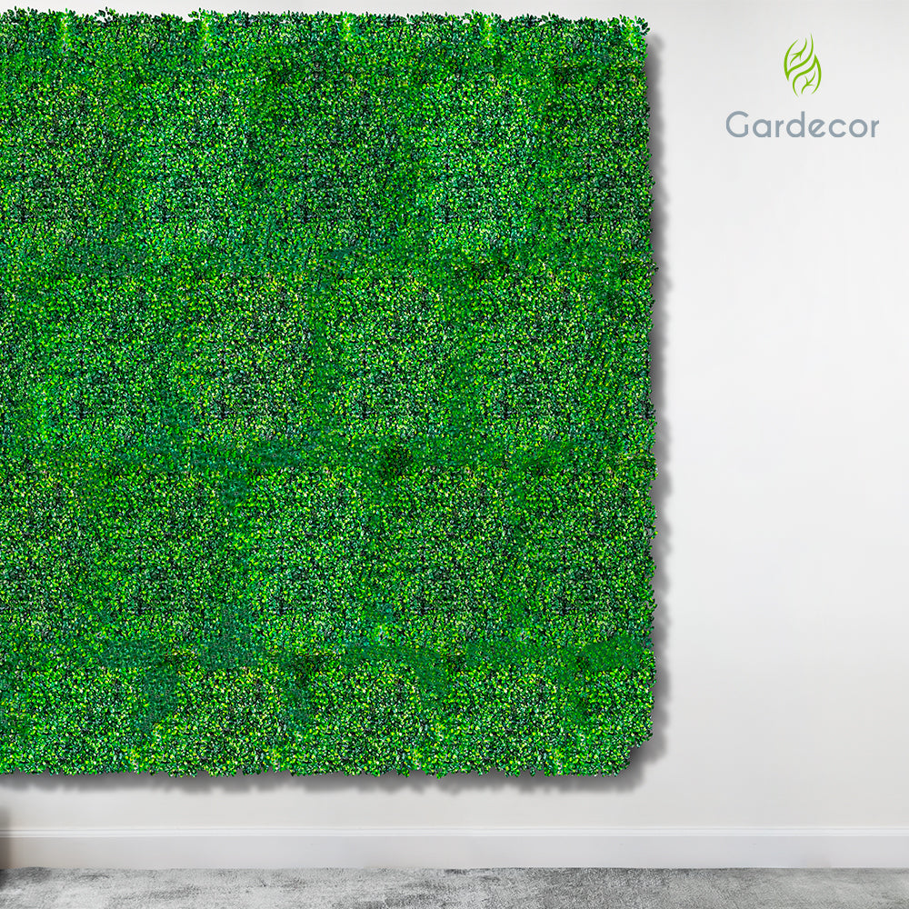 MURO VERDE FOLLAJE ARTIFICIAL 10 PZAS DE 60X40 CM