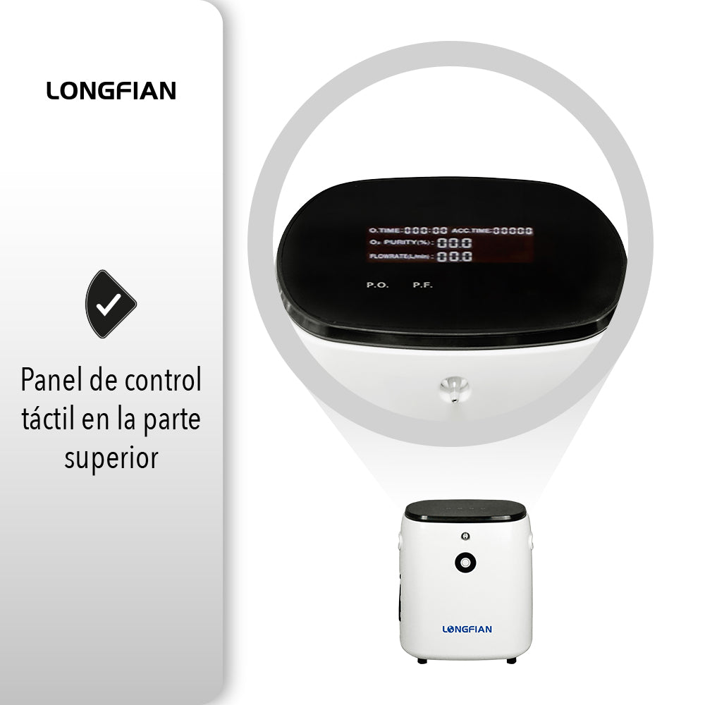CONCENTRADOR DE OXÍGENO MÉDICO 7L