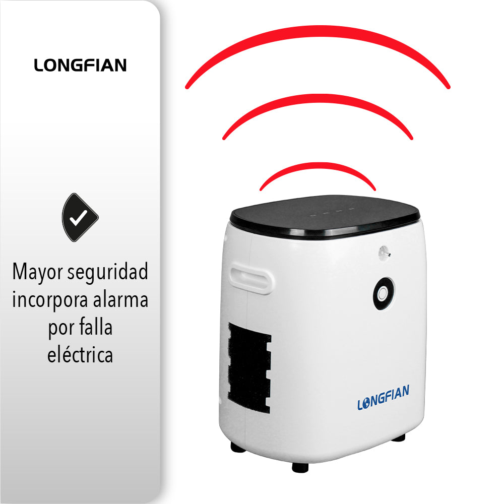 CONCENTRADOR DE OXÍGENO MÉDICO 7L