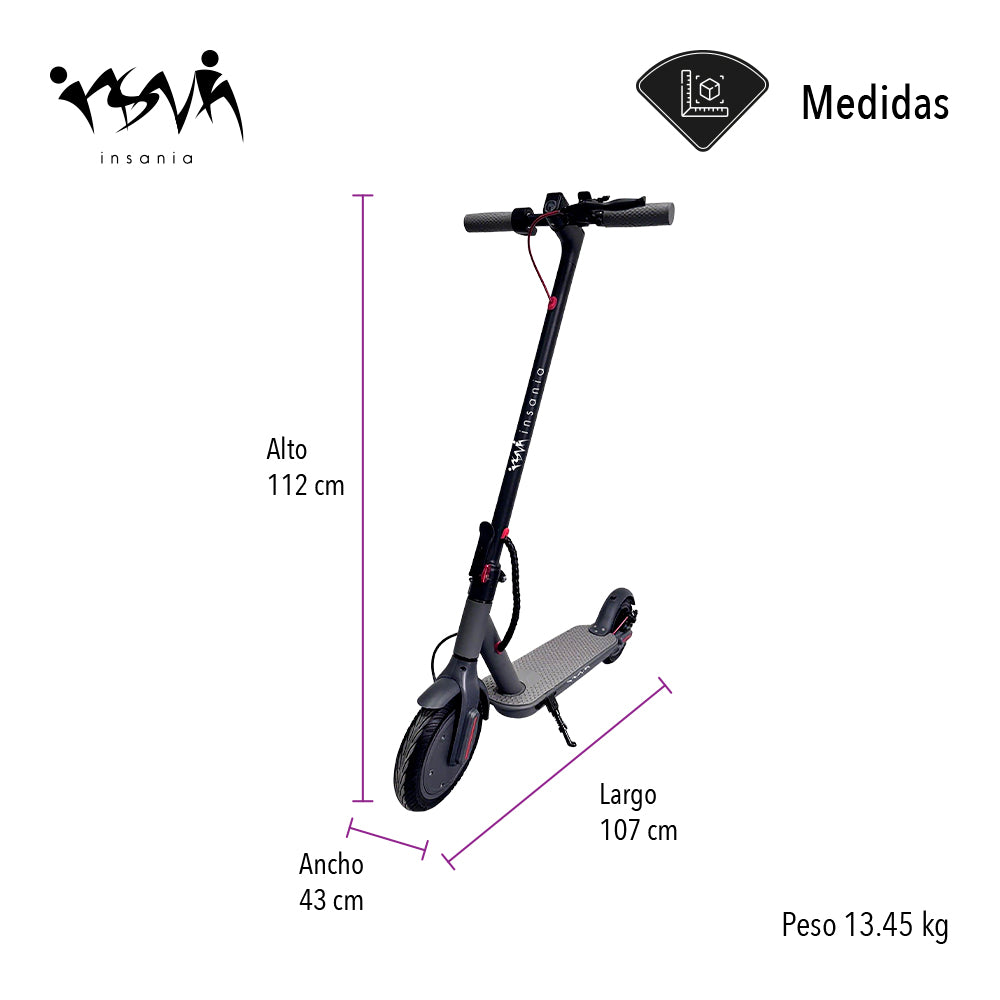 SCOOTER ELÉCTRICO 32 KM/H POTENCIA 350W PATIN-03 (SALDOS)