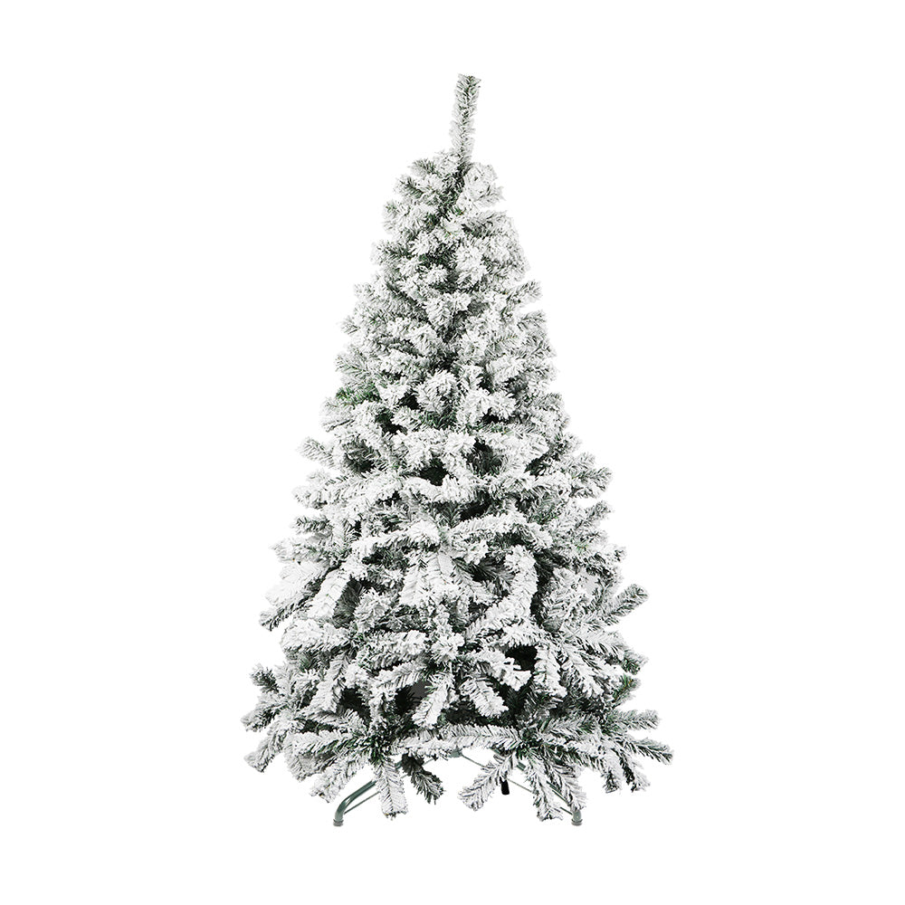 ARBOL ARTIFICIAL DE NAVIDAD NEVADO 1.70CM