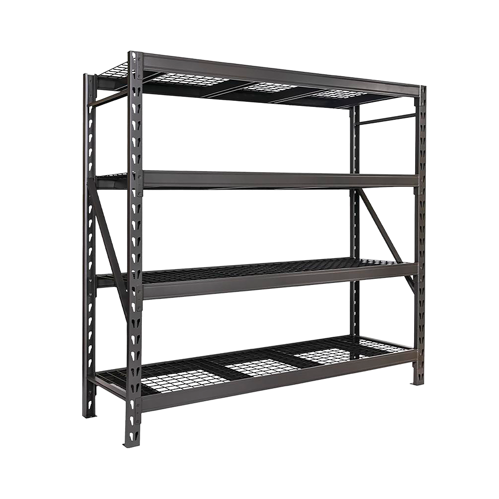 ESTANTE ANAQUEL METÁLICO DE 4 NIVELES SOPORTA 2.1 TONELADAS