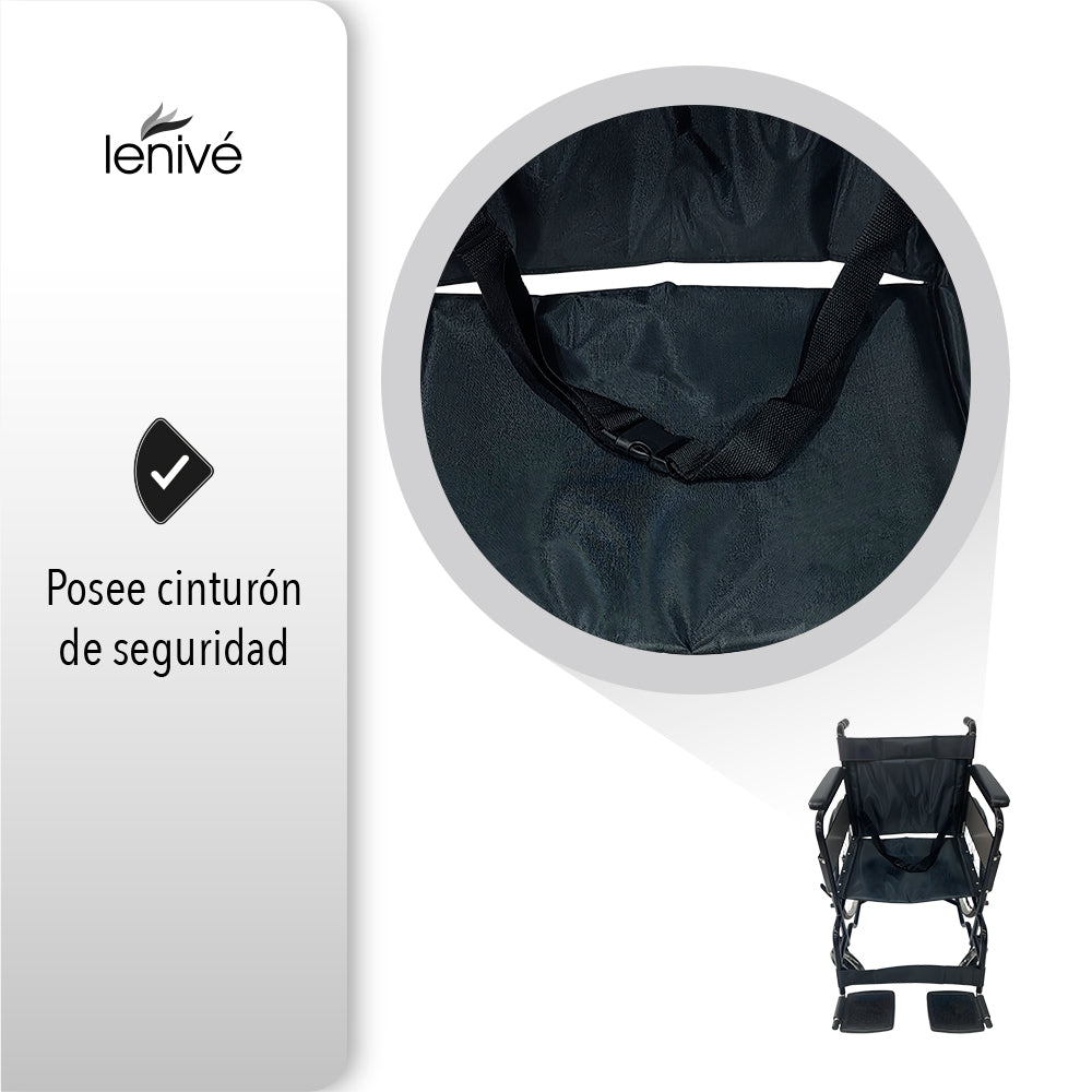 SILLA DE RUEDAS ERGONÓMICA PLEGABLE (SALDOS)