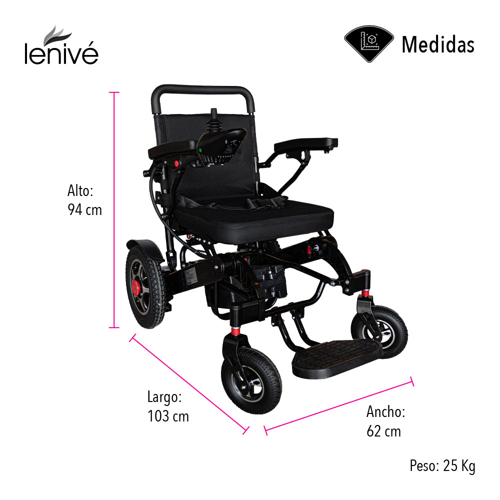 SILLA DE RUEDAS ELÉCTRICA CAPACIDAD 20 KM