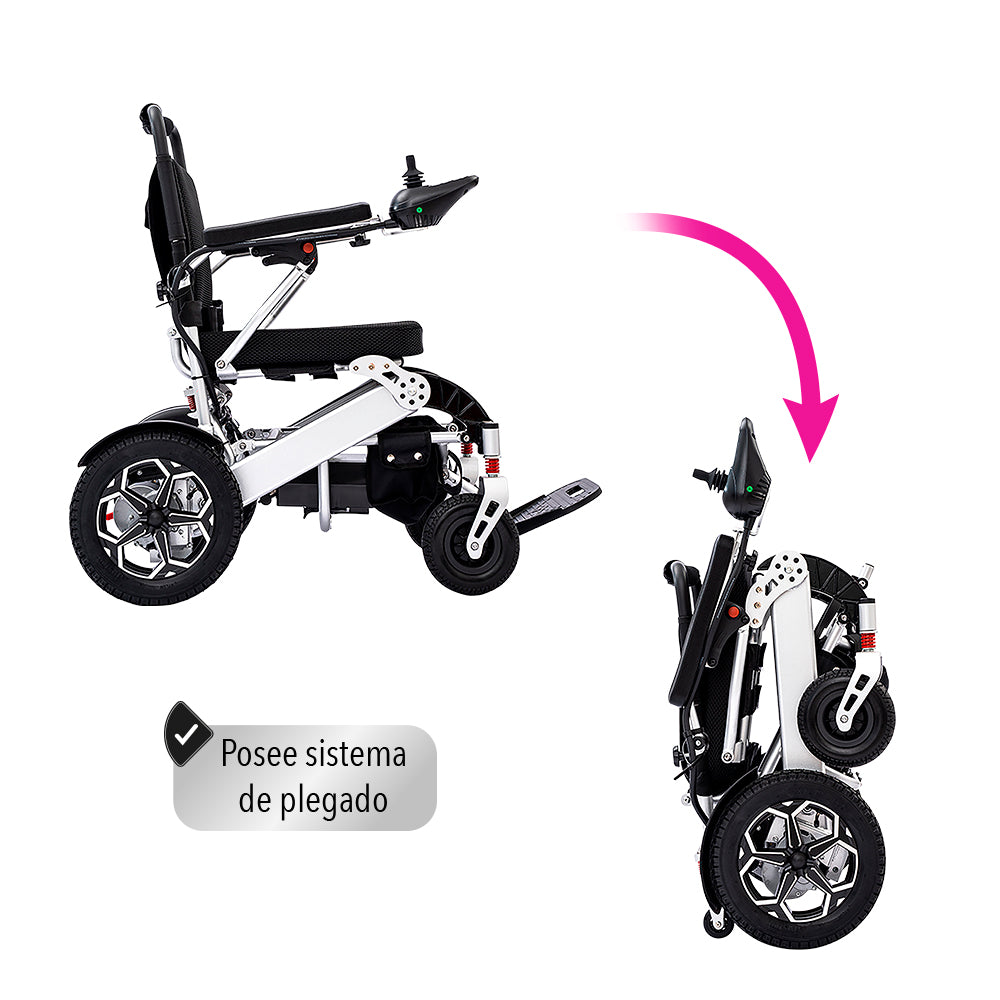 SILLA DE RUEDAS ELÉCTRICA CAPACIDAD 20 KM (SALDOS)