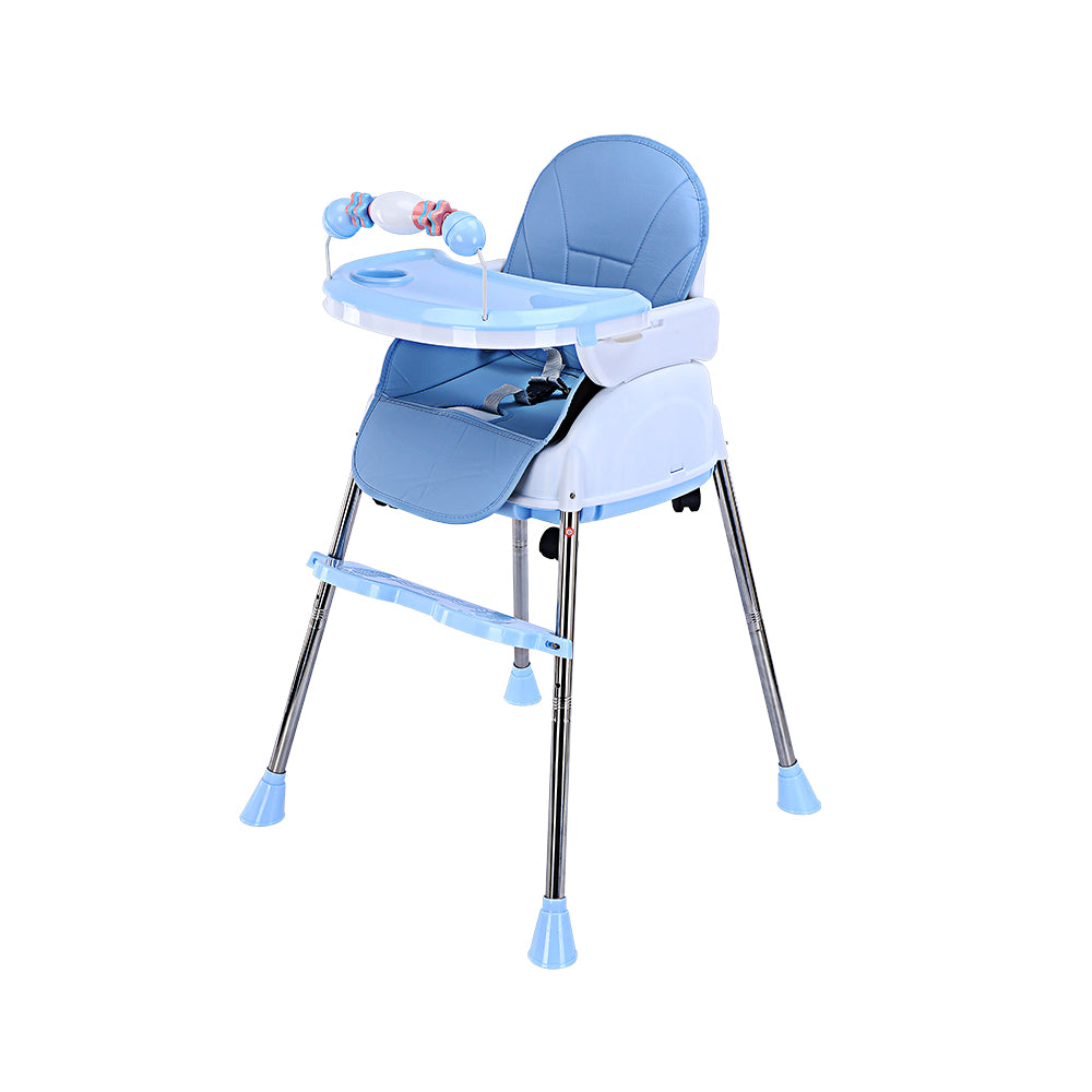 SILLA DE BEBÉ PARA COMER 3 EN 1 COLOR AZUL (SALDOS)
