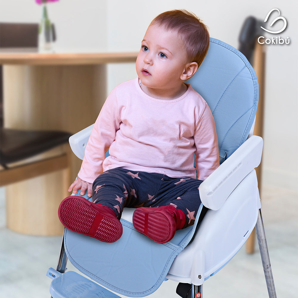 SILLA DE BEBÉ PARA COMER 3 EN 1 COLOR AZUL (SALDOS)