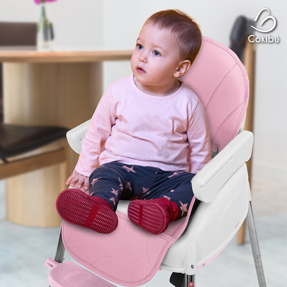 SILLA DE BEBÉ PARA COMER 3 EN 1 COLOR ROSA (SALDOS)