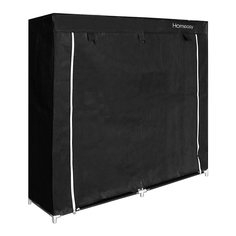 ZAPATERA CLOSET DE 6 NIVELES COLOR NEGRO
