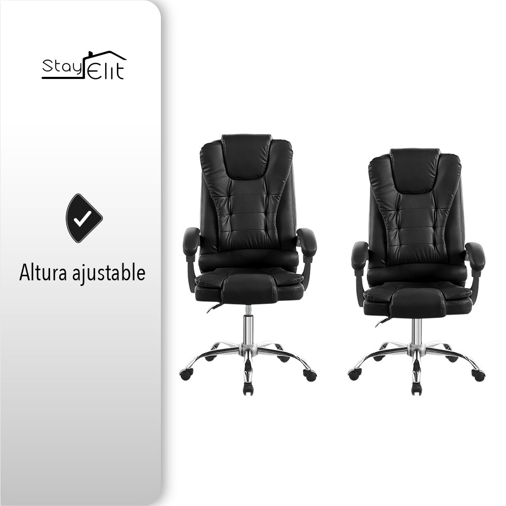 Silla Ejecutiva Premium Color Negro