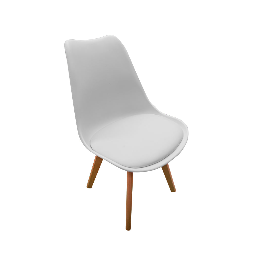 SET DE 2 SILLAS ACOJINADAS TIPO EAMES (SALDOS)