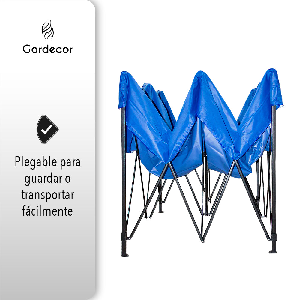 TOLDO PLEGABLE PORTABLE 3X3 CON FUNDA PARA TRANSPORTAR (SALDOS)