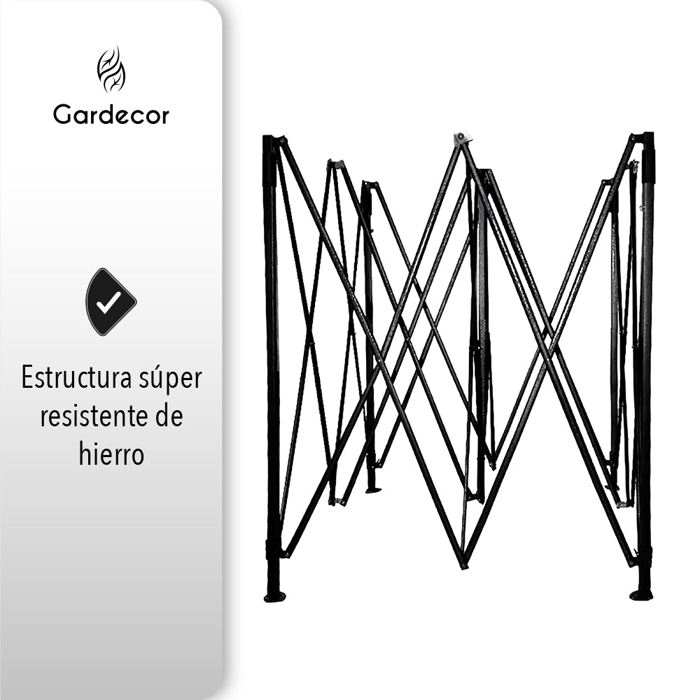 TOLDO PLEGABLE PORTABLE 3X3 CON FUNDA PARA TRANSPORTAR (SALDOS)