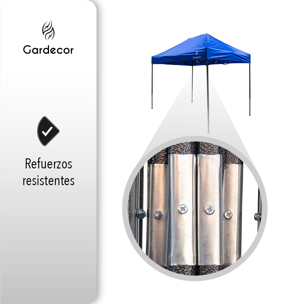 TOLDO TIPO CARPA 2X3 COLOR AZUL (SALDOS)