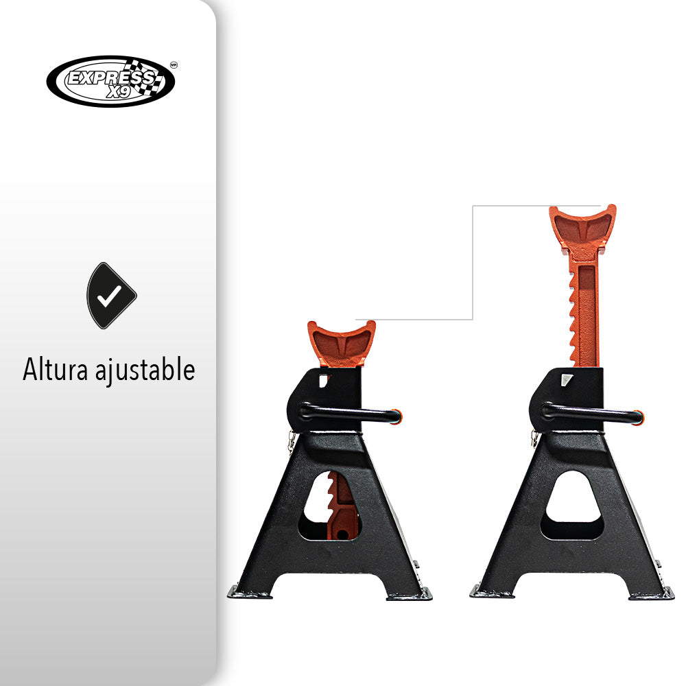 2 TORRES PARA AUTO CON CAPACIDAD DE 3 TONELADAS (SALDOS)