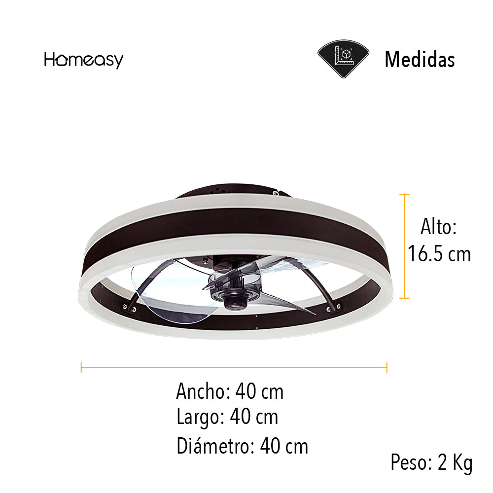 VENTILADOR INTELIGENTE DE TECHO